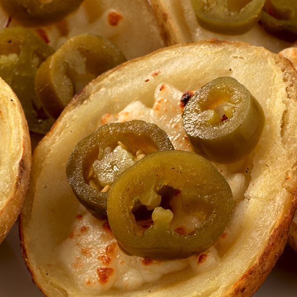 Cheese & Jalapeno Potato Skins